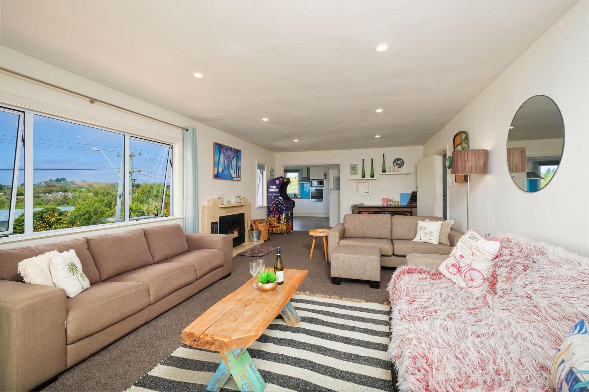 Five Palms Villa Kaikoura Buitenkant foto