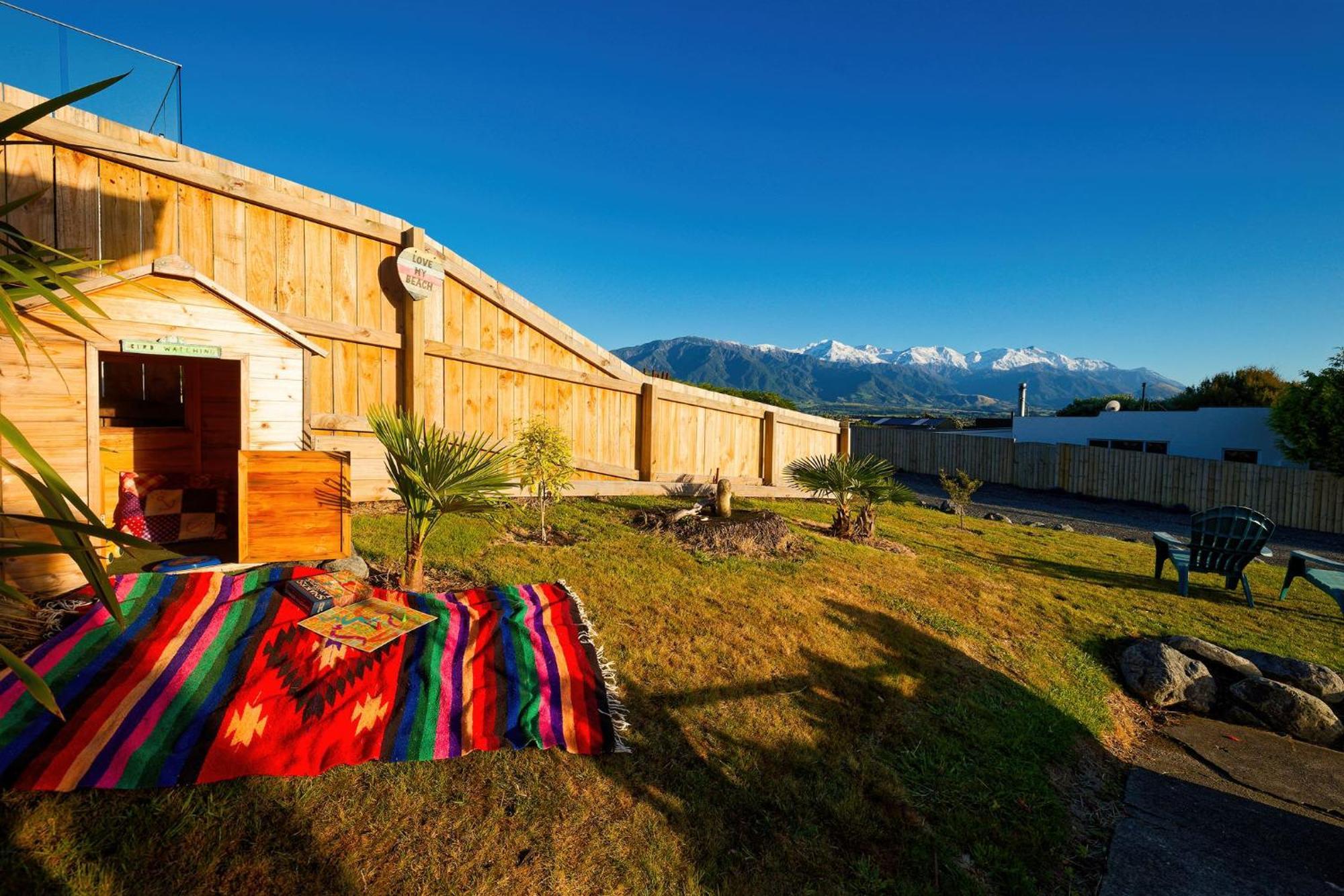 Five Palms Villa Kaikoura Buitenkant foto