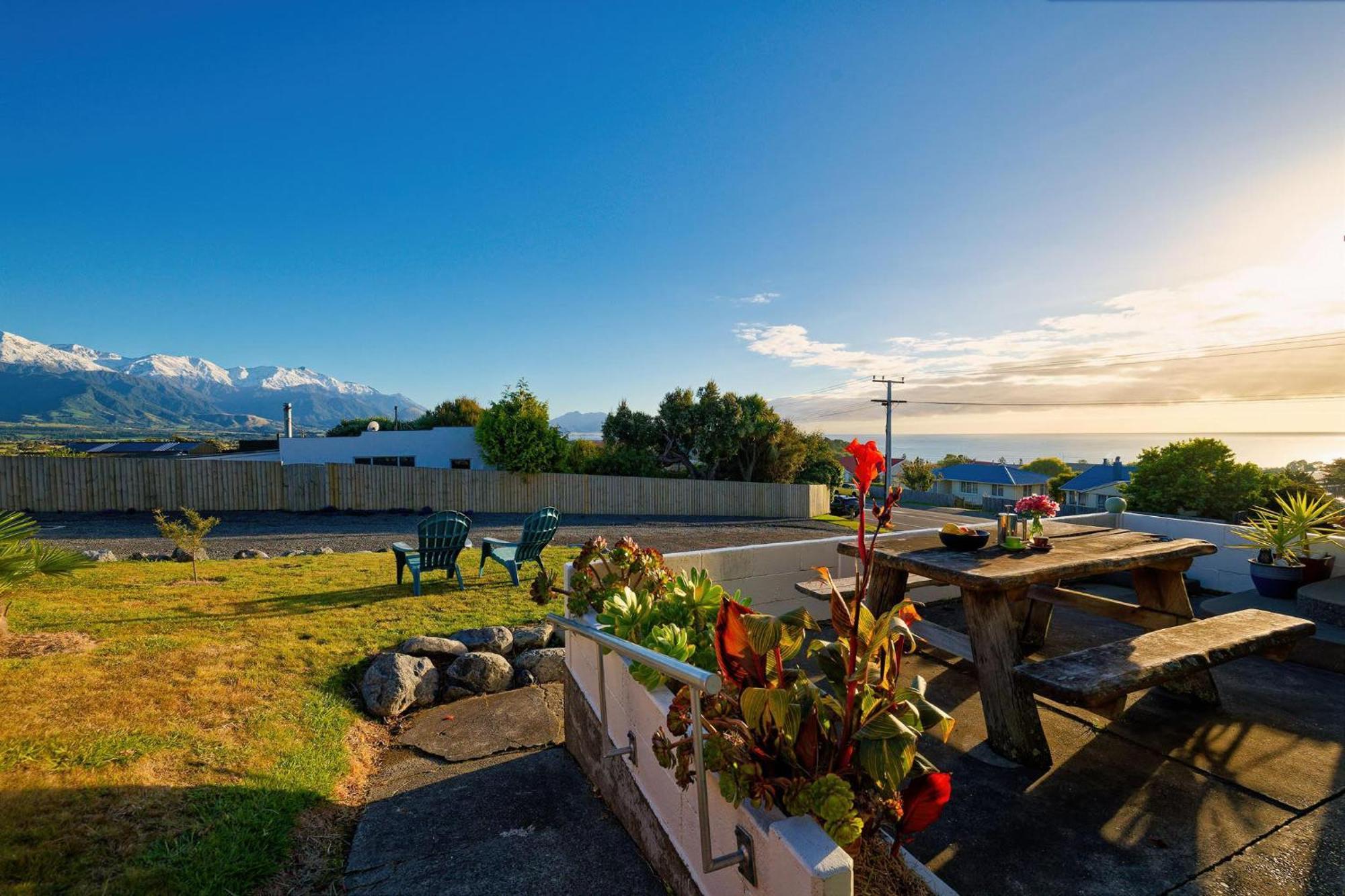 Five Palms Villa Kaikoura Buitenkant foto